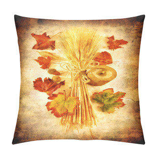 Personality  Grunge Autumn Background Pillow Covers