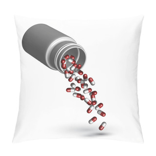 Personality  Pills Falling Down From Case Pillow Covers