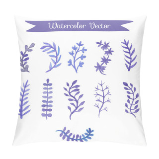 Personality  Watercolor Floral Set Pillow Covers