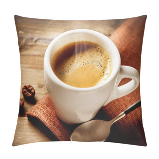Personality  Coffee Espresso. Cup Of Coffee Pillow Covers