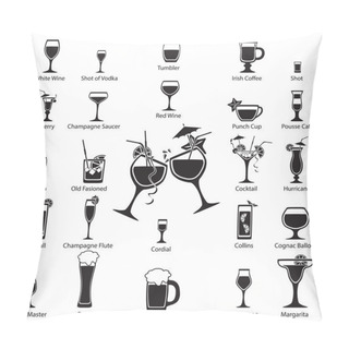 Personality  Glass Set Pillow Covers