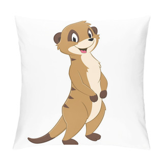 Personality  Cartoon Meerkat Pillow Covers