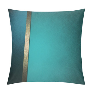 Personality  Blue Background Pillow Covers