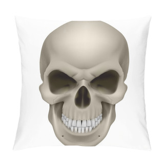 Personality  Human Skull Pillow Covers