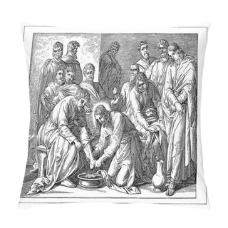 Personality  Jesus Washes The Apostles Feet Pillow Covers