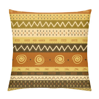 Personality  Ethnic African Seamless Background Pillow Covers