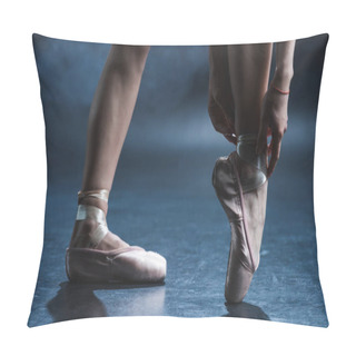 Personality  Feet In Pointe Shoes Pillow Covers