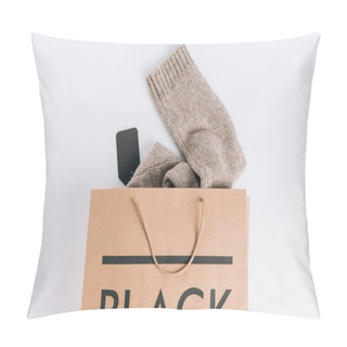 Personality  Paper Bag With Sweater Inside Pillow Covers