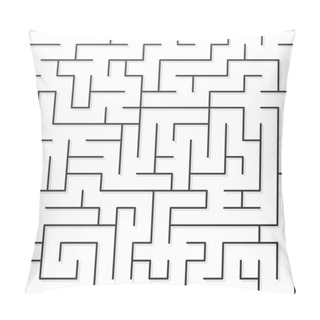 Personality  Black Maze Pillow Covers