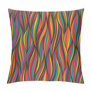 Personality  Waves Background Pillow Covers