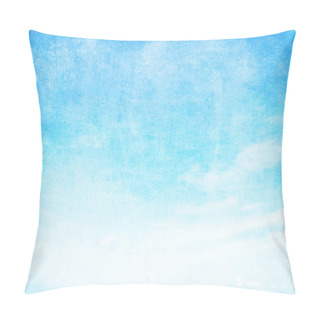 Personality  Grunge Blue Sky Pillow Covers