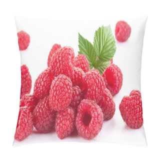 Personality  Ripe Raspberries. Pillow Covers