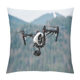 Personality  Drone With High Resolution Digital Camera Pillow Covers