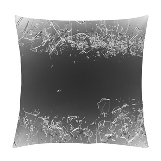 Personality  Pieces Of Splitted Glass Pillow Covers