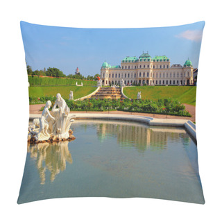 Personality  Belvedere Palace In Vienna - Austria Pillow Covers