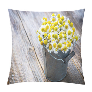 Personality  Heap Of Chamomile Flowers Pillow Covers