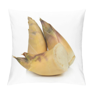 Personality  Bamboo Shoots On White Background Pillow Covers
