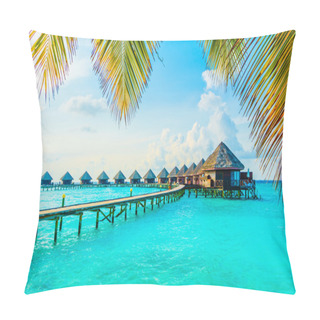 Personality  Beautiful Tropical Maldives Island Pillow Covers