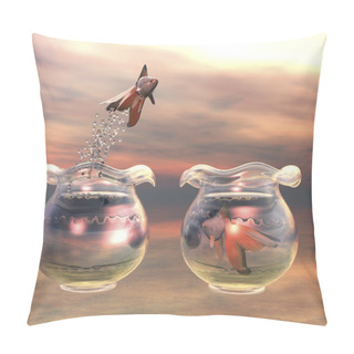 Personality  Aquarium Pillow Covers