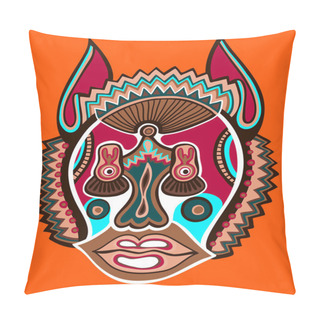 Personality  Unusual Ukrainian Traditional Tribal Art In Karakoko Style Pillow Covers