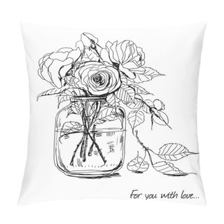 Personality  Roses Pillow Covers