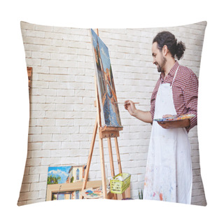 Personality  Professional Artist Painting Picture Pillow Covers