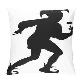 Personality  Clown With Flower Pillow Covers