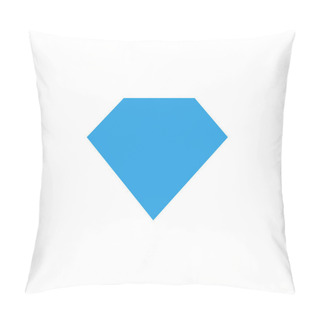 Personality  Diamond Shape Graphic Design Template Vector Pillow Covers