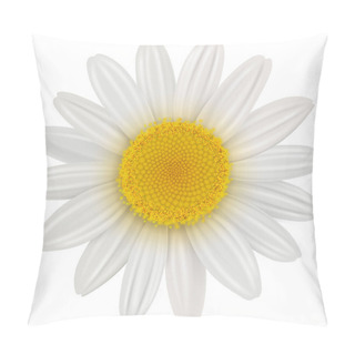 Personality  Daisy Flower Isolated Pillow Covers