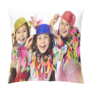 Personality  Three Funny Carnival Kids Pillow Covers