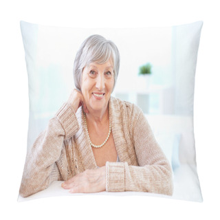 Personality  Aged Woman Pillow Covers