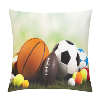 Personality  Sport Equipment And Balls Pillow Covers