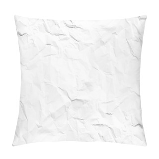 Personality  White Wrinkled Paper Texture Pillow Covers