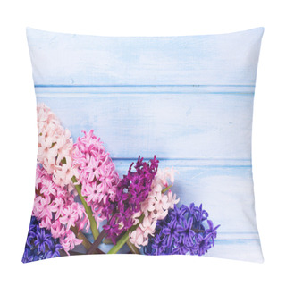 Personality  Fresh Hyacinths Background Pillow Covers