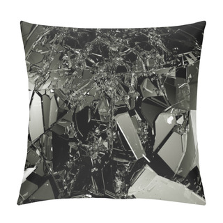 Personality  Pieces Of Shattered Glass Pillow Covers