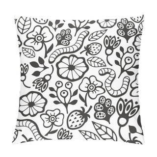 Personality   Seamless Pattern For Coloring. Pillow Covers