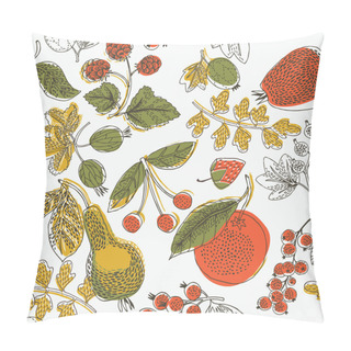 Personality  Fruit Garden Deco Tile Pillow Covers