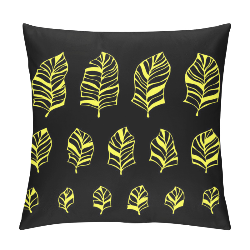 Personality  Handdrawn Vector Feathers Pillow Covers