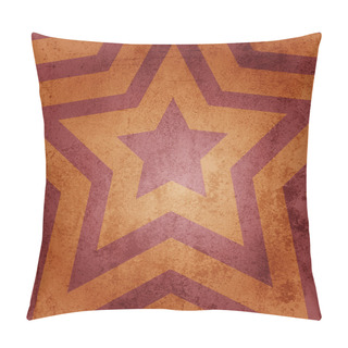 Personality  Vector Retro Star Background Pillow Covers