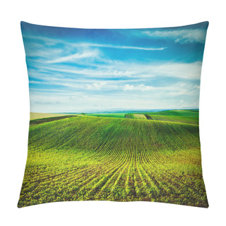 Personality  Rolling Fields Of Moravia Pillow Covers