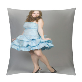 Personality  Portrait Of The Beautiful Girl Pillow Covers
