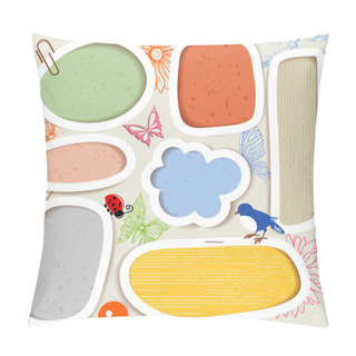 Personality  Cute Paper Frames Pillow Covers