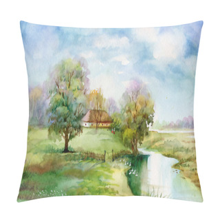 Personality  Village Life Pillow Covers