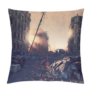 Personality  Ruins Of A City Pillow Covers