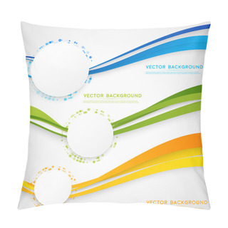 Personality  Vector Abstract Background Design. Pillow Covers
