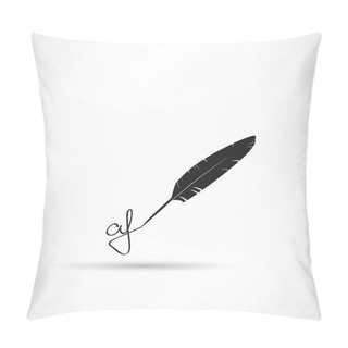 Personality  Pen, Writing  Icon Pillow Covers