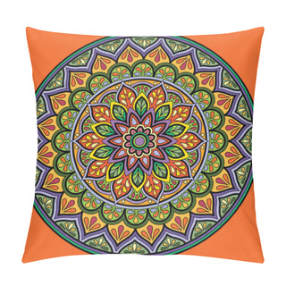 Personality  Mandala Pattern Color Good Mood Pillow Covers