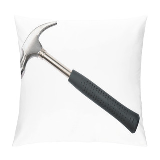Personality  Iron Hammer Isolated On White Background. Studio Shot. Pillow Covers
