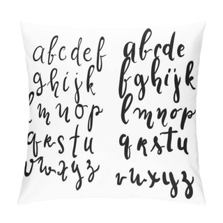 Personality  Handlettering Font. Modern Hand Lettering Style. Full Version Pillow Covers