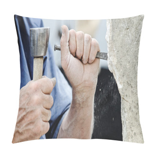 Personality  Stone Sculptor Pillow Covers